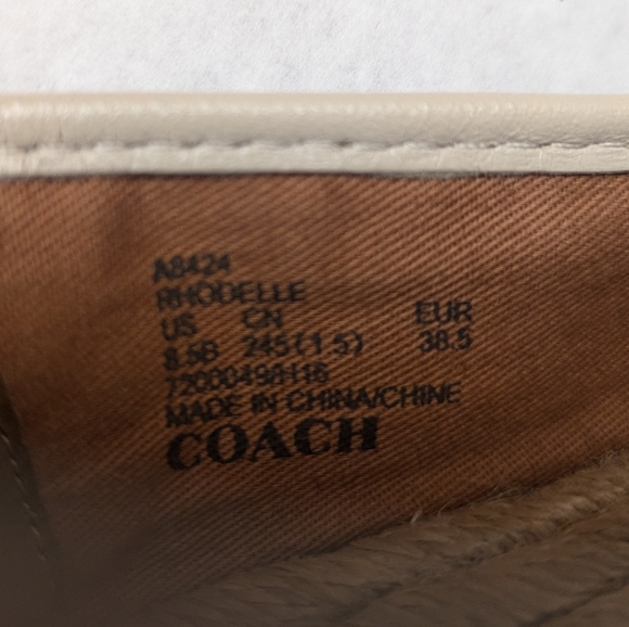 Coach Rhodelle Slip ons - Picture 12 of 14